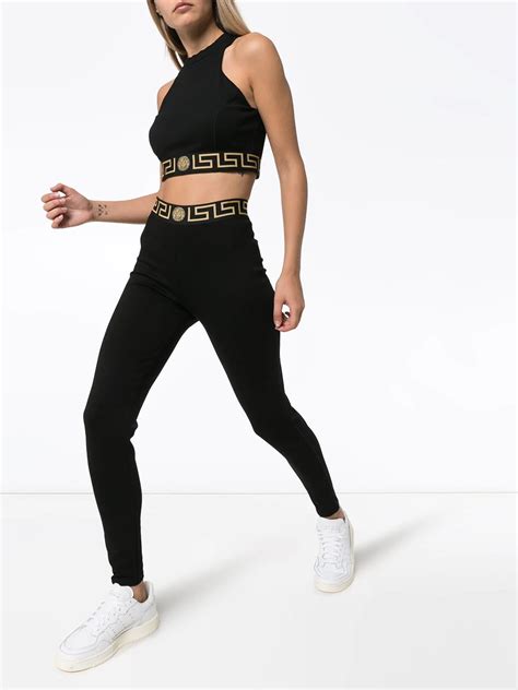 versace leggings and sports bra|versace leggings hbo max.